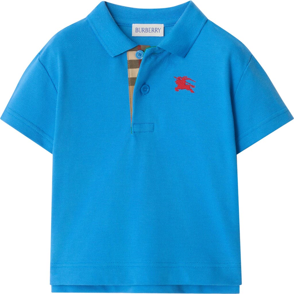 Burberry Cotton Piqué Polo Shirt In Multi