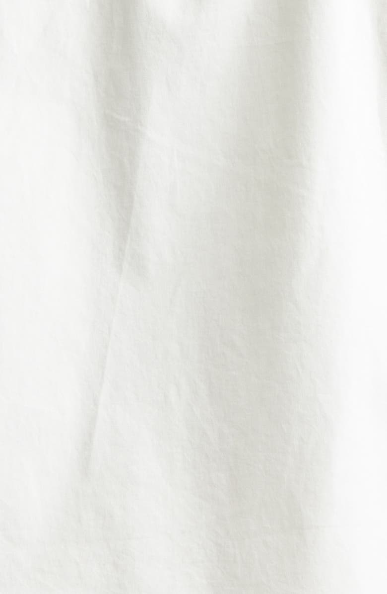 Stone Island Short Sleeve Stretch Cotton Button-Up Shirt, Alternate, color, V0093 Ivory