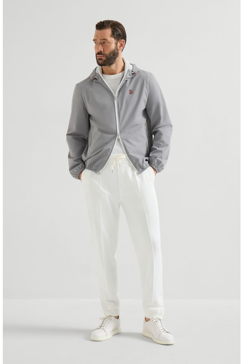 Nylon jacket, Alternate, color, Grey