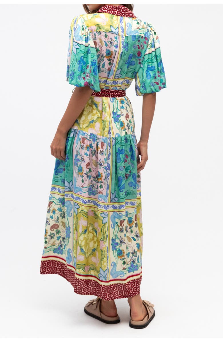 Label of Love Garden Mosaic Maxi Dress, Alternate, color, Blue