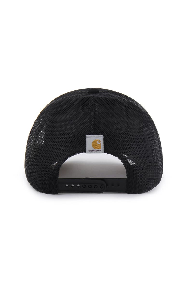 Men's Carhartt x '47 Black South Carolina Gamecocks Trucker Adjustable Hat, Alternate, color, Black
