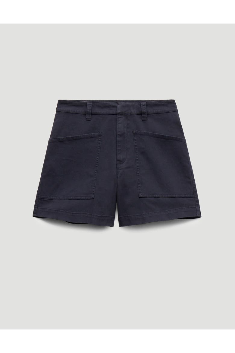 Cordi Cotton Shorts, Alternate, color, Dark Navy
