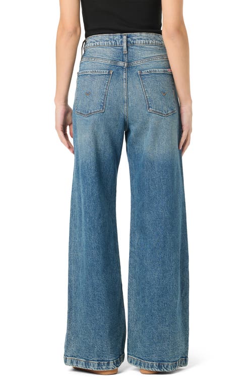 Hudson Jeans Jolene High Waist Wide Leg Jeans In Vespertine