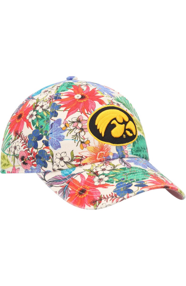 '47 Women's '47 Natural Iowa Hawkeyes Pollinator Clean Up Adjustable Hat, Alternate, color, 