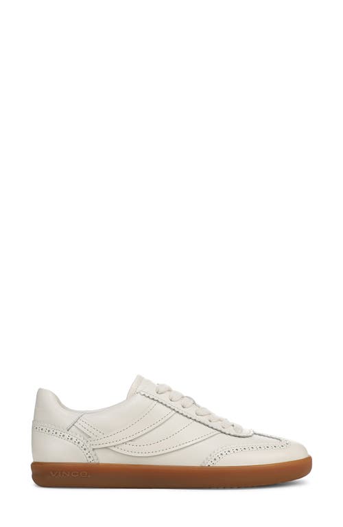 Vince Oasis Brogue Sneaker In White