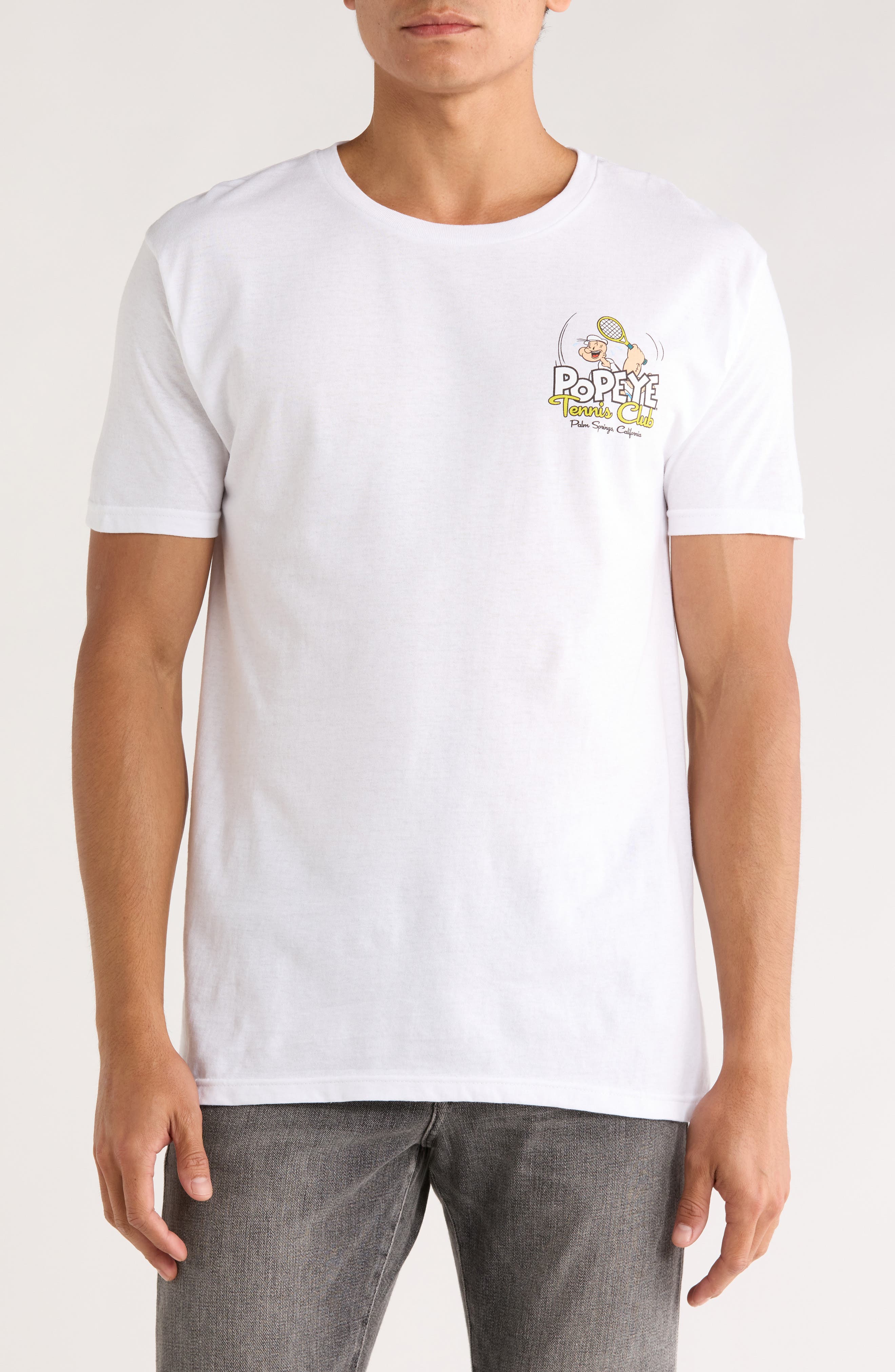 The Forecast Agency Popeye Tennis Graphic T-Shirt