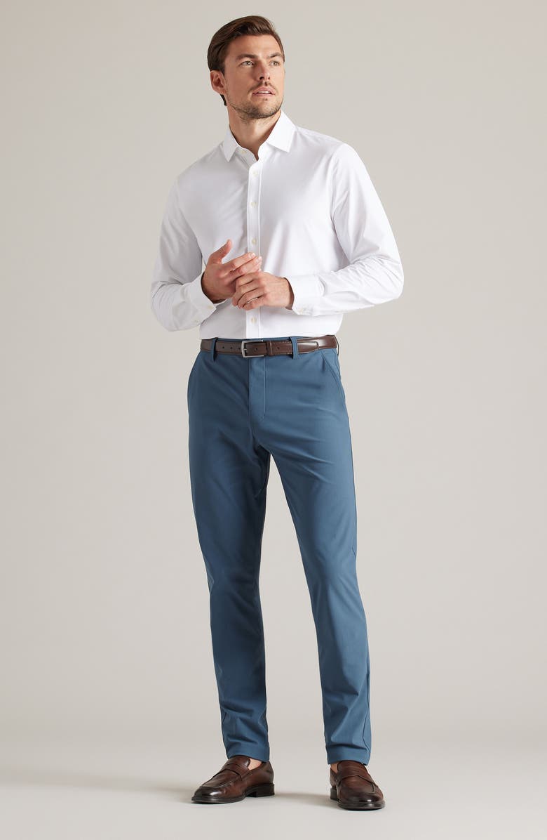 Rhone Commuter Slim Fit Pants, Alternate, color, Dark Teal