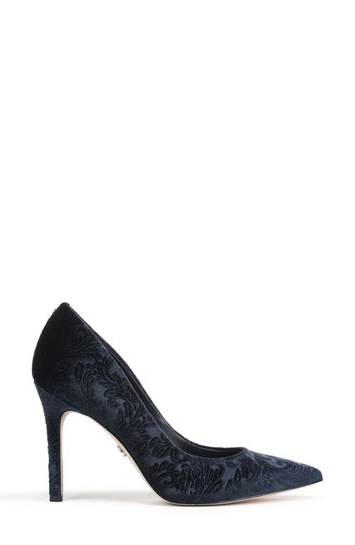 Sam Edelman Hazel Pointed Toe Pump In Blue