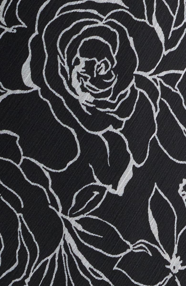 Connected Apparel Sleeveless Asymmetric Hem Yoryu Dress, Alternate, color, Black