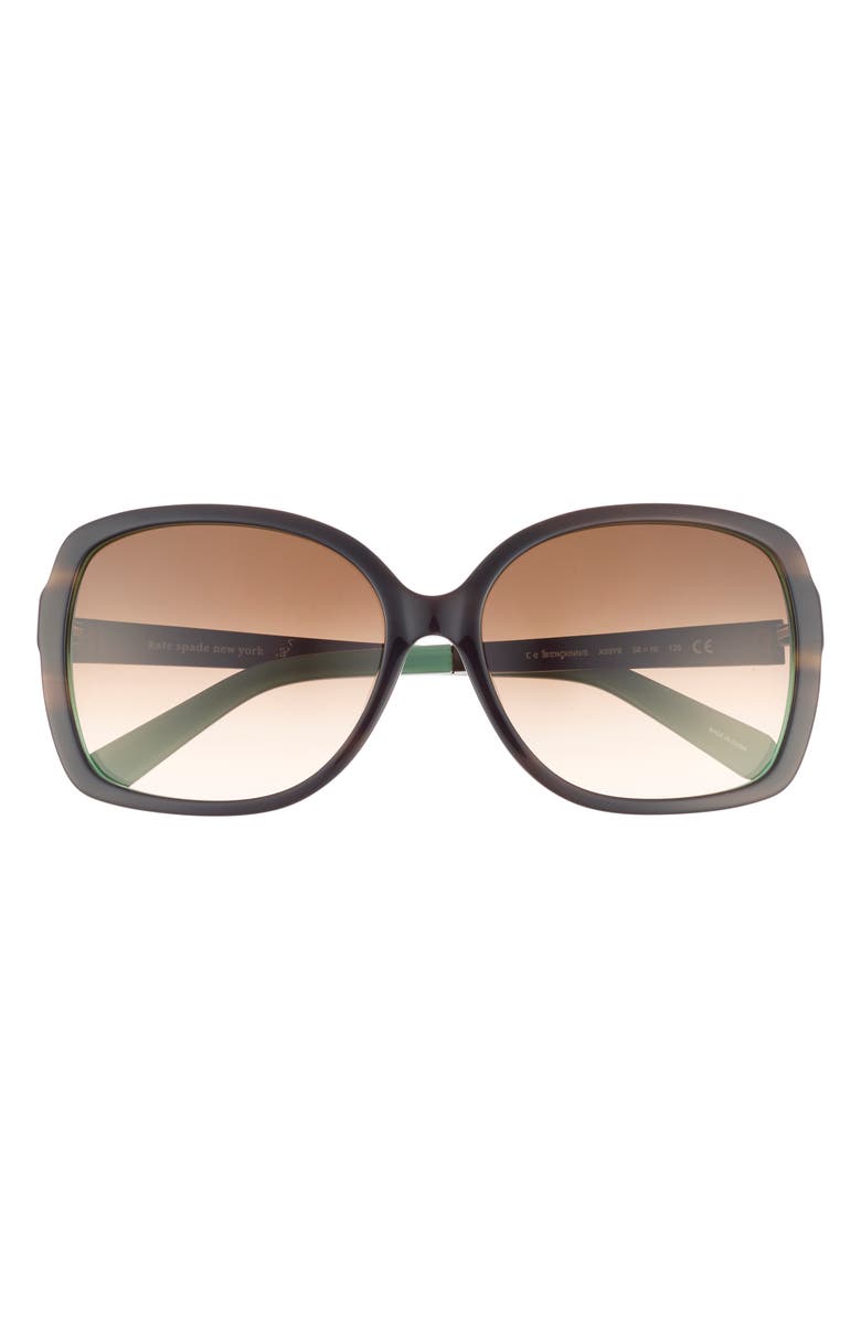 Kate Spade New York darrilyn 58mm butterfly sunglasses, Main, color,