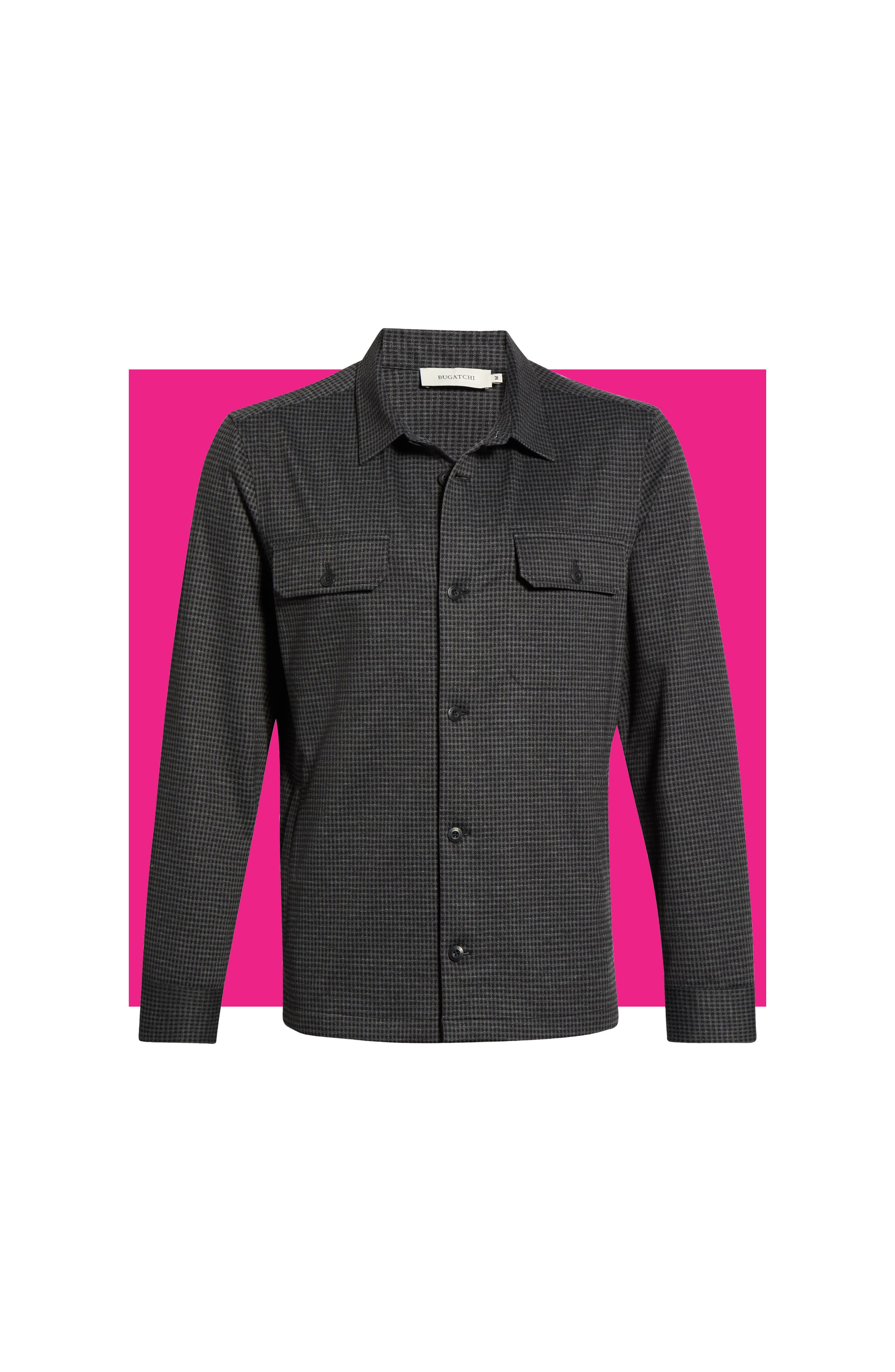 Knit Shirt Jacket