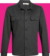 Bugatchi Knit Shirt Jacket