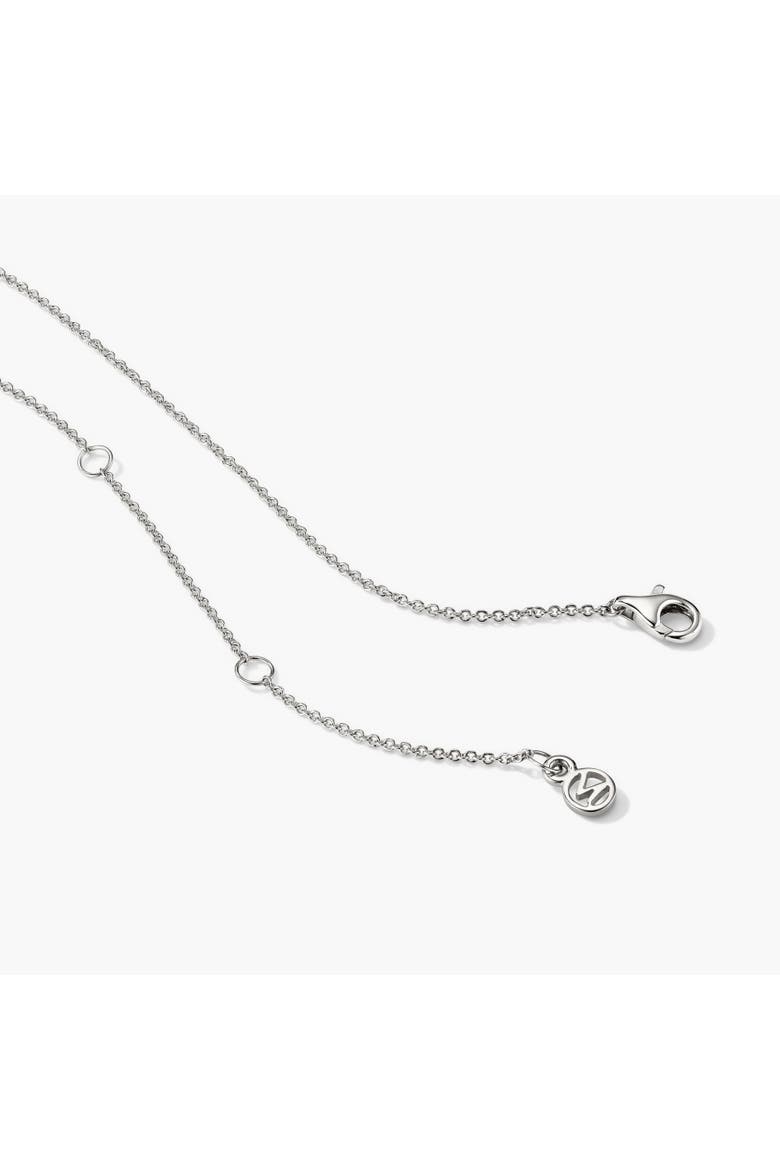 Diamond Necklace, Alternate, color, White Gold