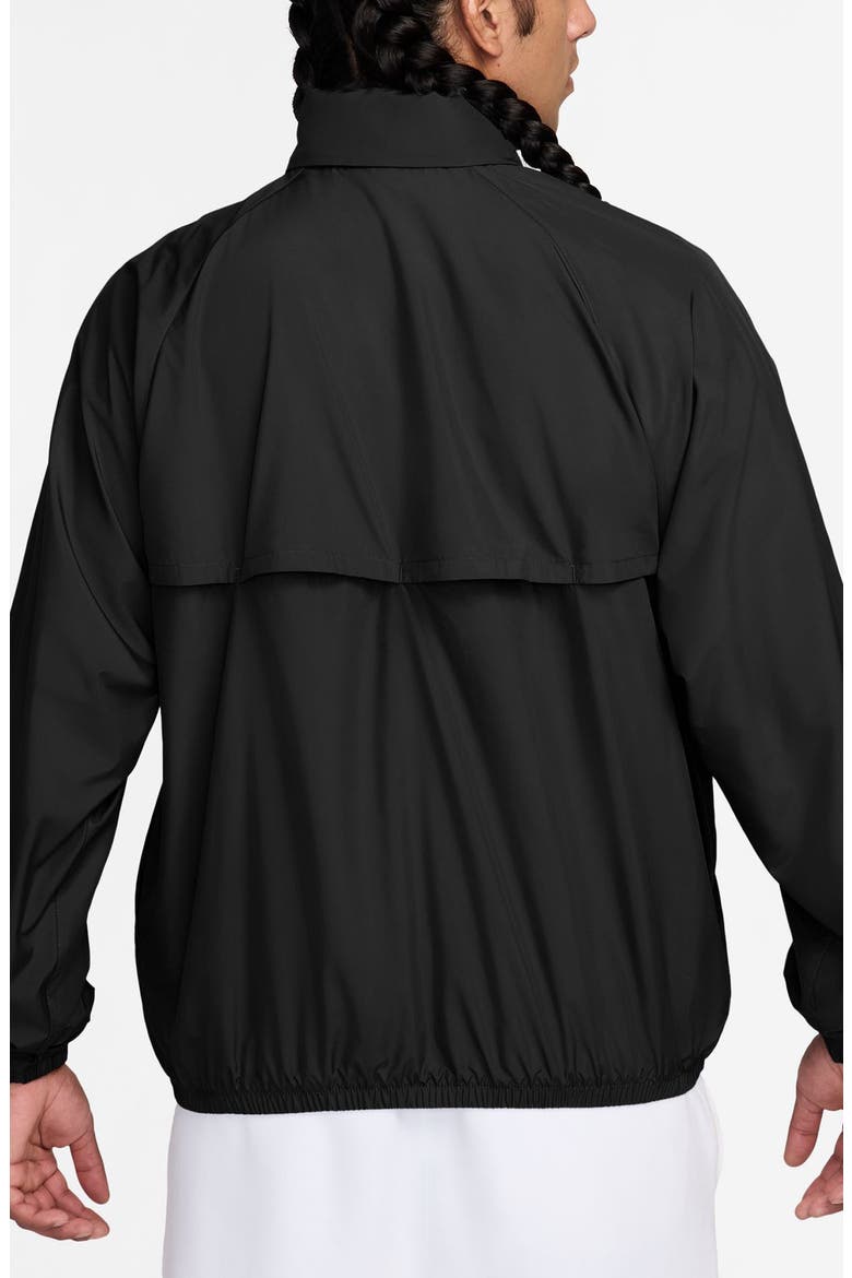 Windrunner Half-Zip Jacket, Alternate, color, BLACK/ WHITE