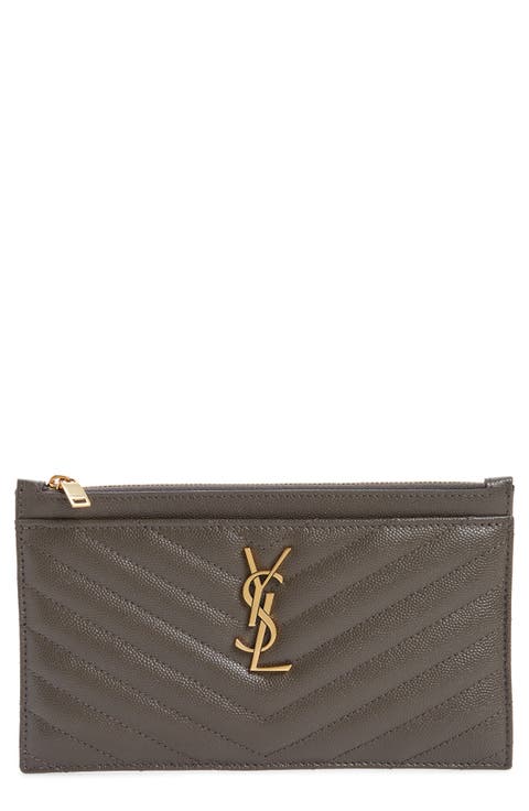 Monogram Matelassé Quilted Calfskin Pouch