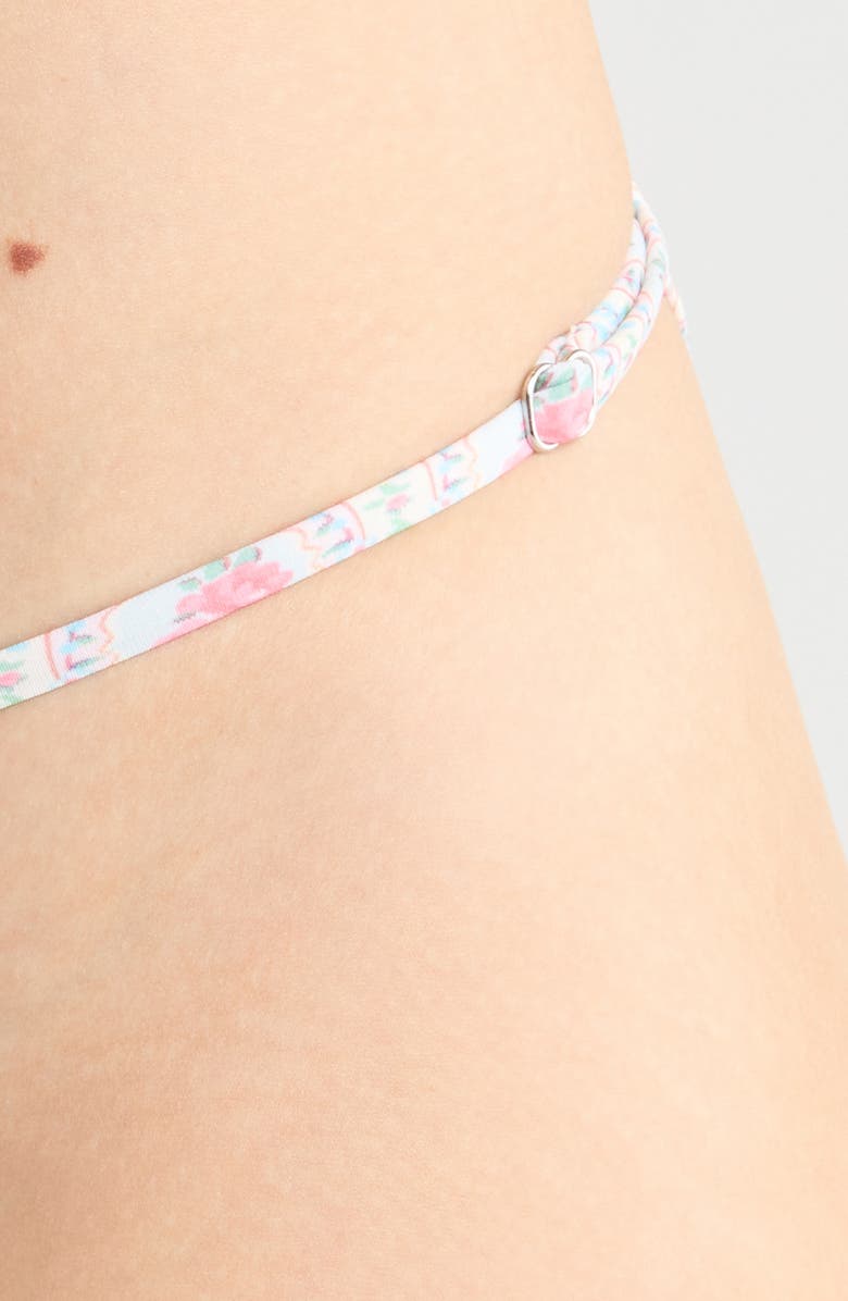 PacSun Delphinum Bikini Bottoms, Alternate, color, Provence Geo