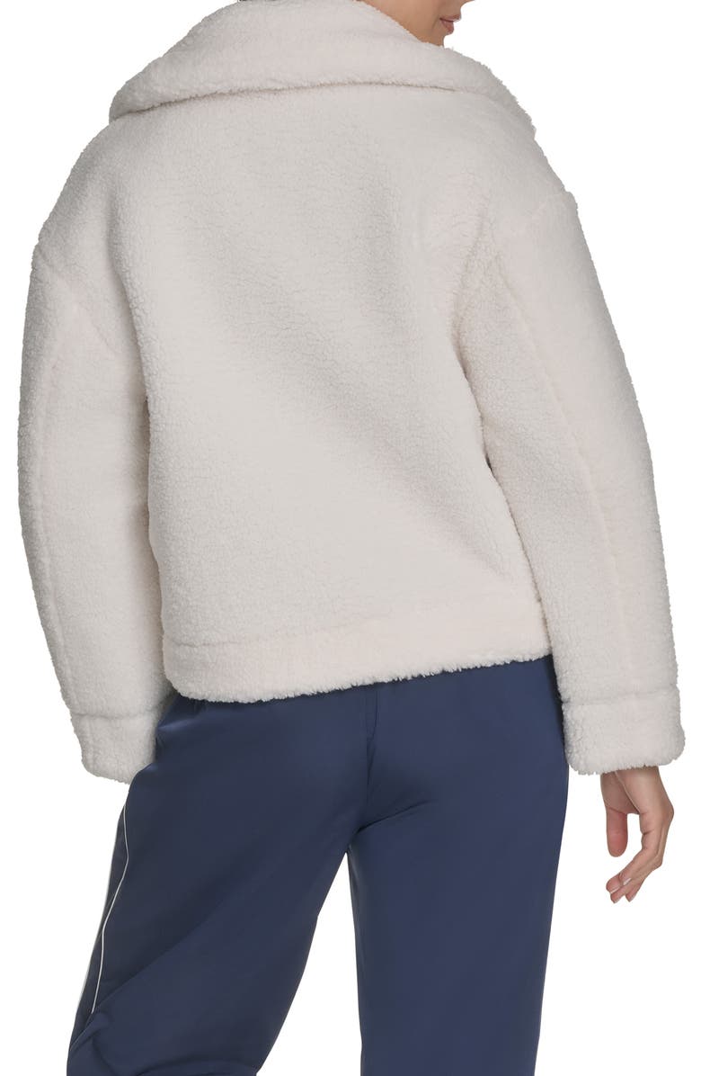 Levi's Reversible Faux Leather & Faux Shearling Jacket, Alternate, color, Black/ Cream