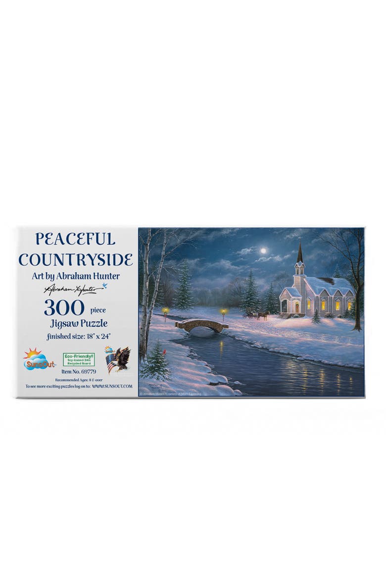 Peaceful Countryside 1000 piece Jigsaw Puzzle for Adults, Alternate, color, Multicolor