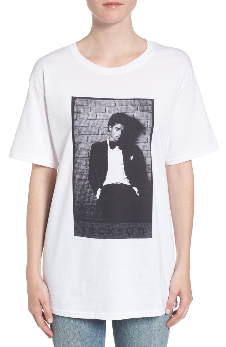 Hanes Michael Jackson T-Shirt, Alternate, color, 