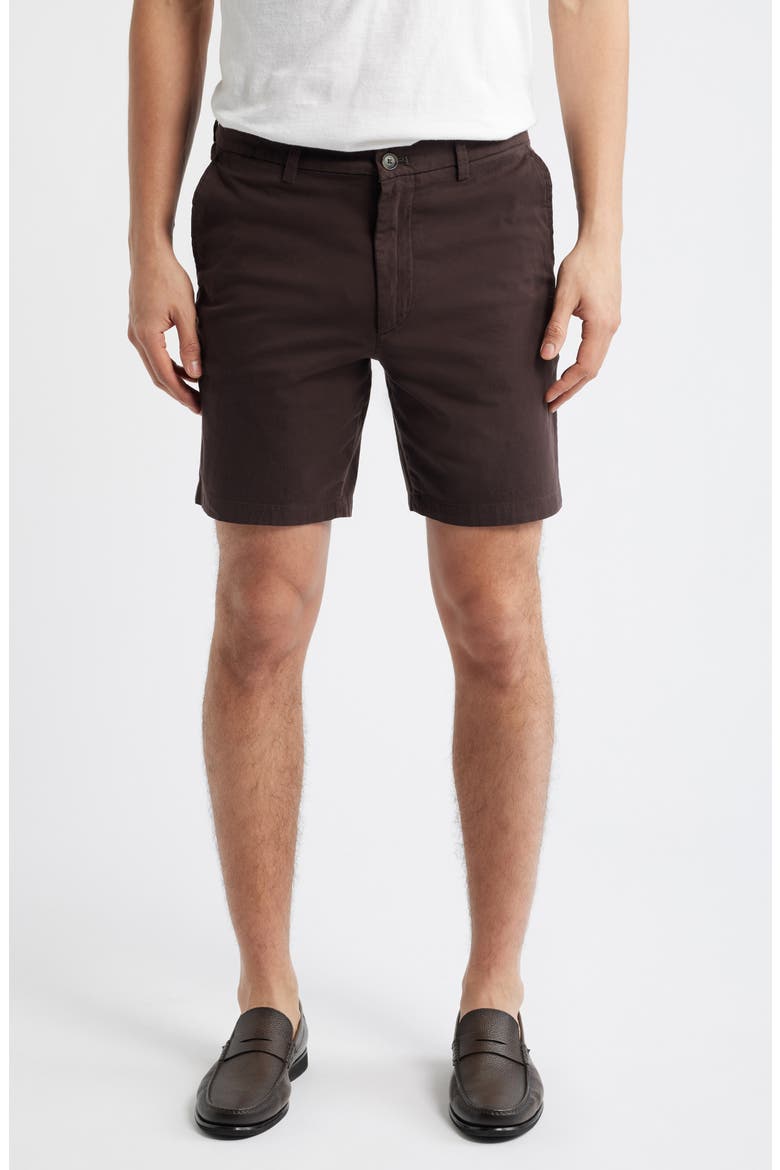 Kane Shorts, Main, color, DARK BROWN