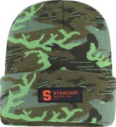 Nike Men's Nike Camo Syracuse Orange Veterans Day Cuffed Knit Hat