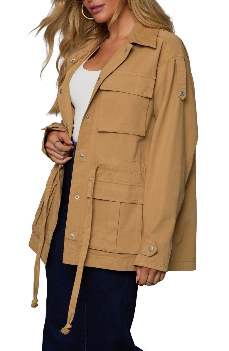 VICI Collection Stay Ready Cotton Twill Utility Coat, Alternate, color,