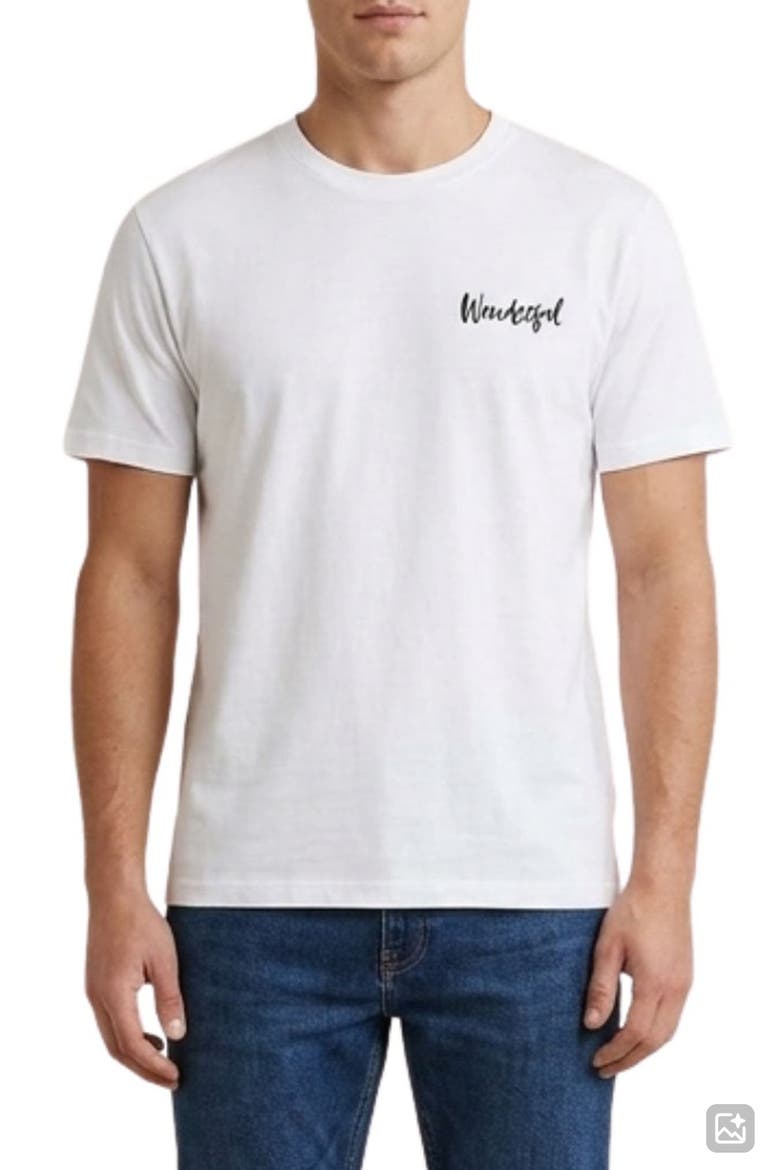 Wonderful Graphic T-Shirt, Main, color, WHITE