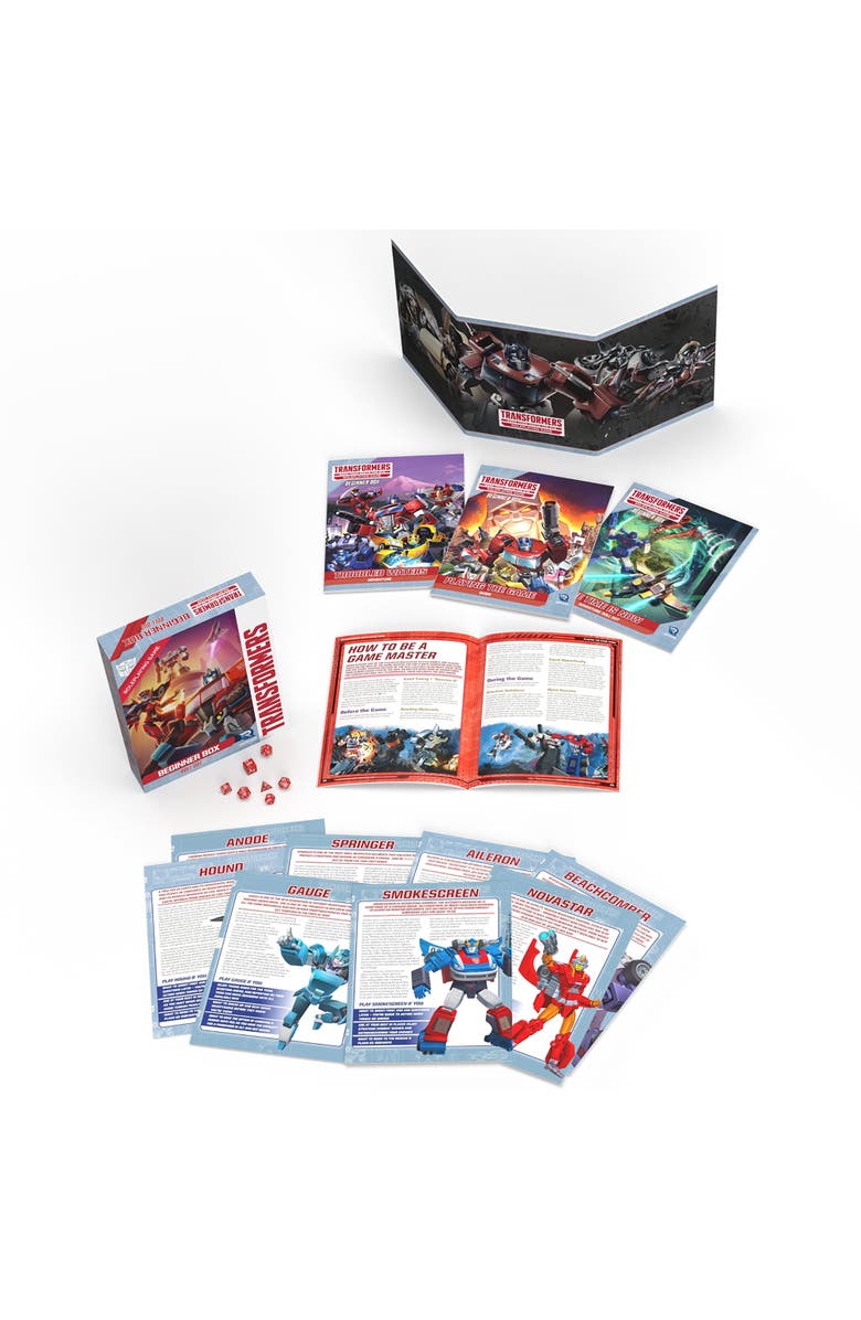 Renegade Game Studios Transformers Roleplaying Game Beginner Box Ages 14+, Alternate, color, 