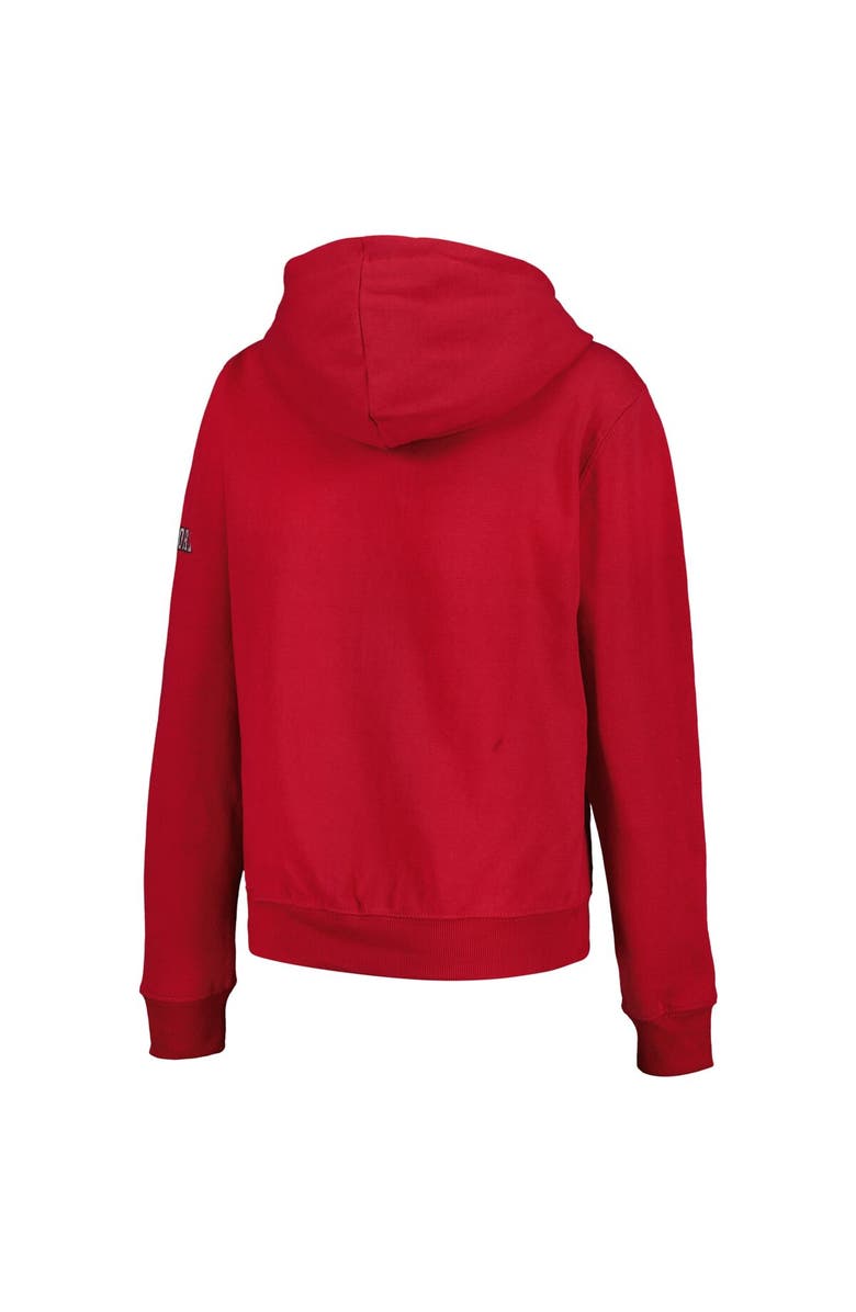 STADIUM ATHLETIC Women's Stadium Athletic Crimson Oklahoma Sooners Big Logo Pullover Hoodie, Alternate, color,