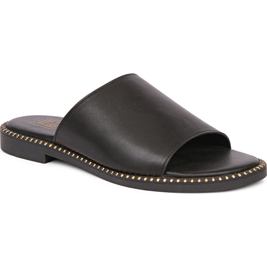 Saint G Kalina Slide Sandal In Black