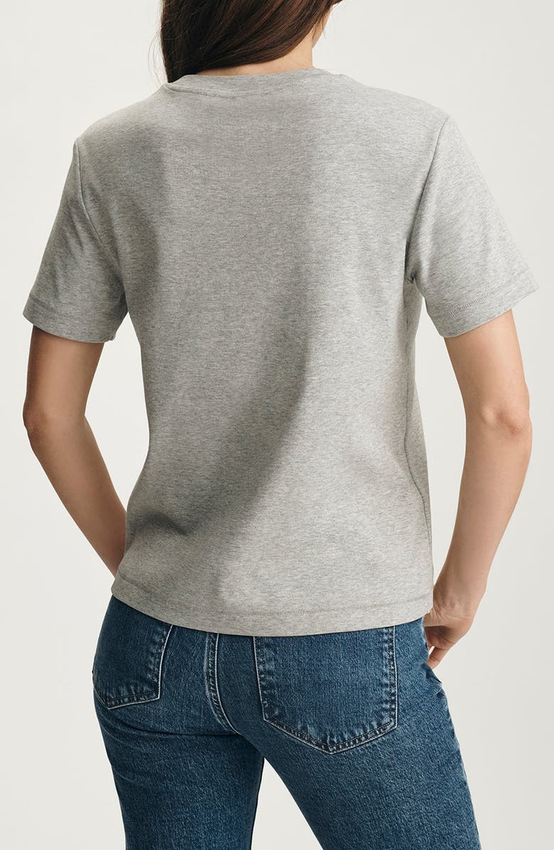 Mavi Jeans Nina Crewneck Cotton T-Shirt, Alternate, color, 
