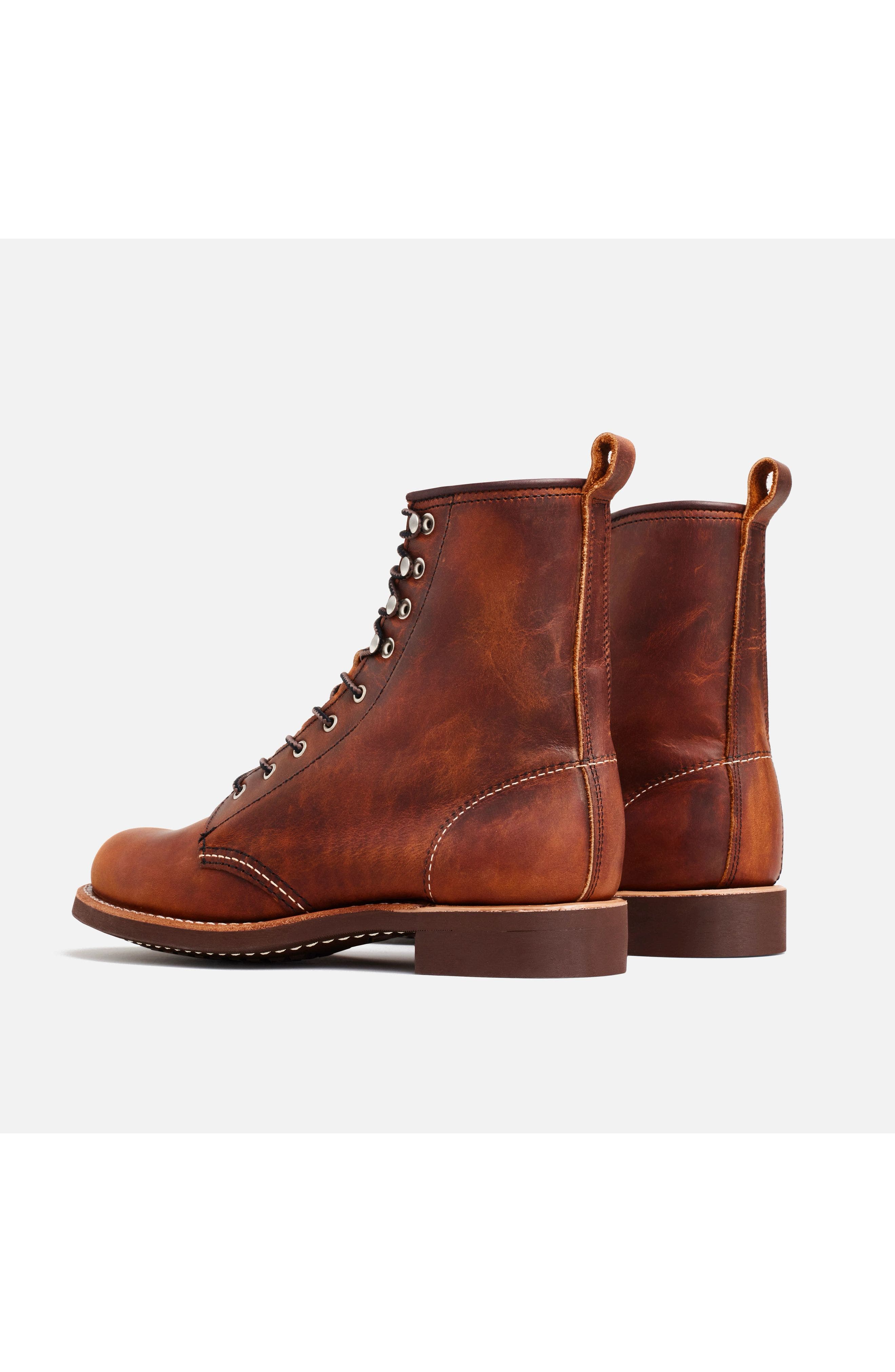 Red Wing Heritage Silversmith Full Grain Leather Boot, Alternate, color, Copper Rough & Tough