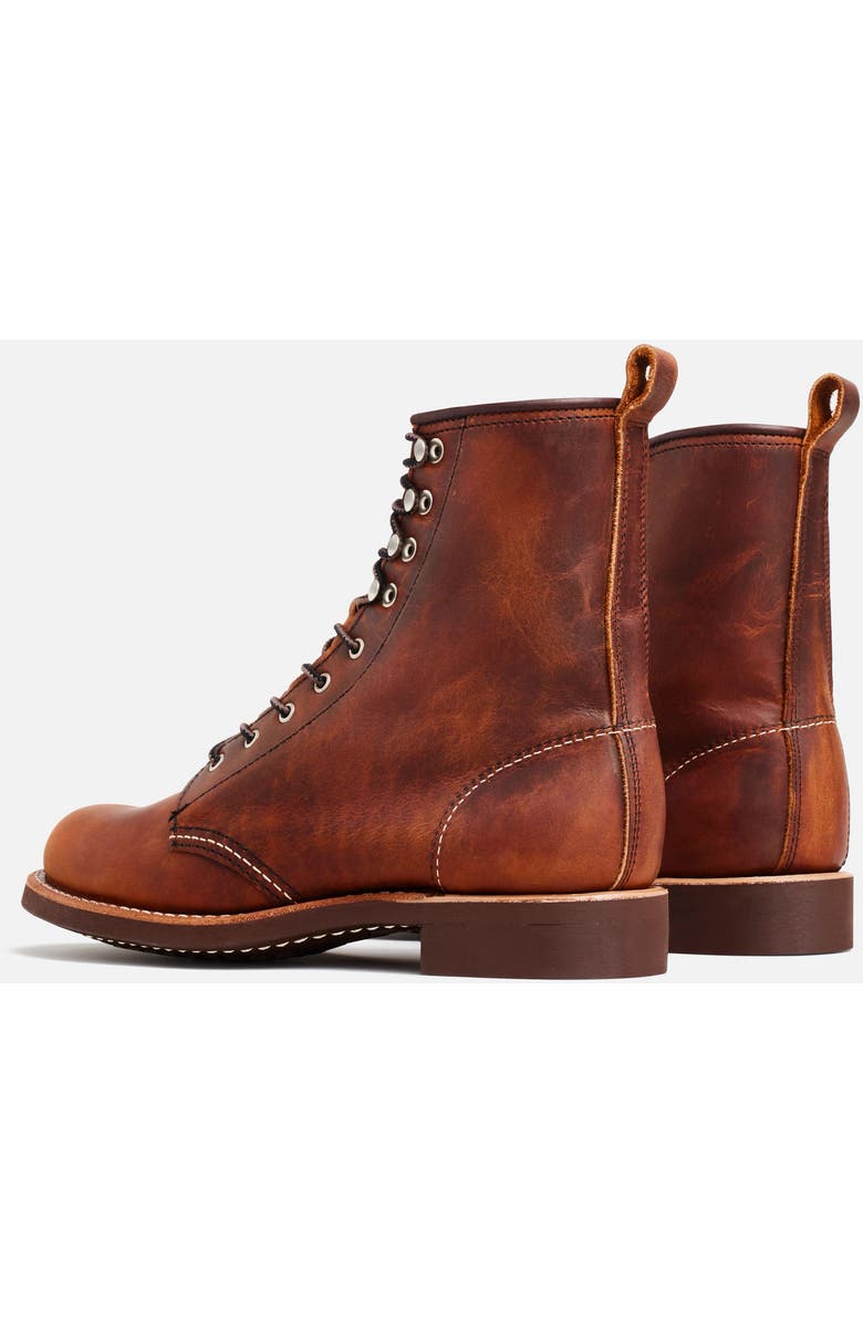 Red Wing Heritage Silversmith Full Grain Leather Boot, Alternate, color, Copper Rough & Tough