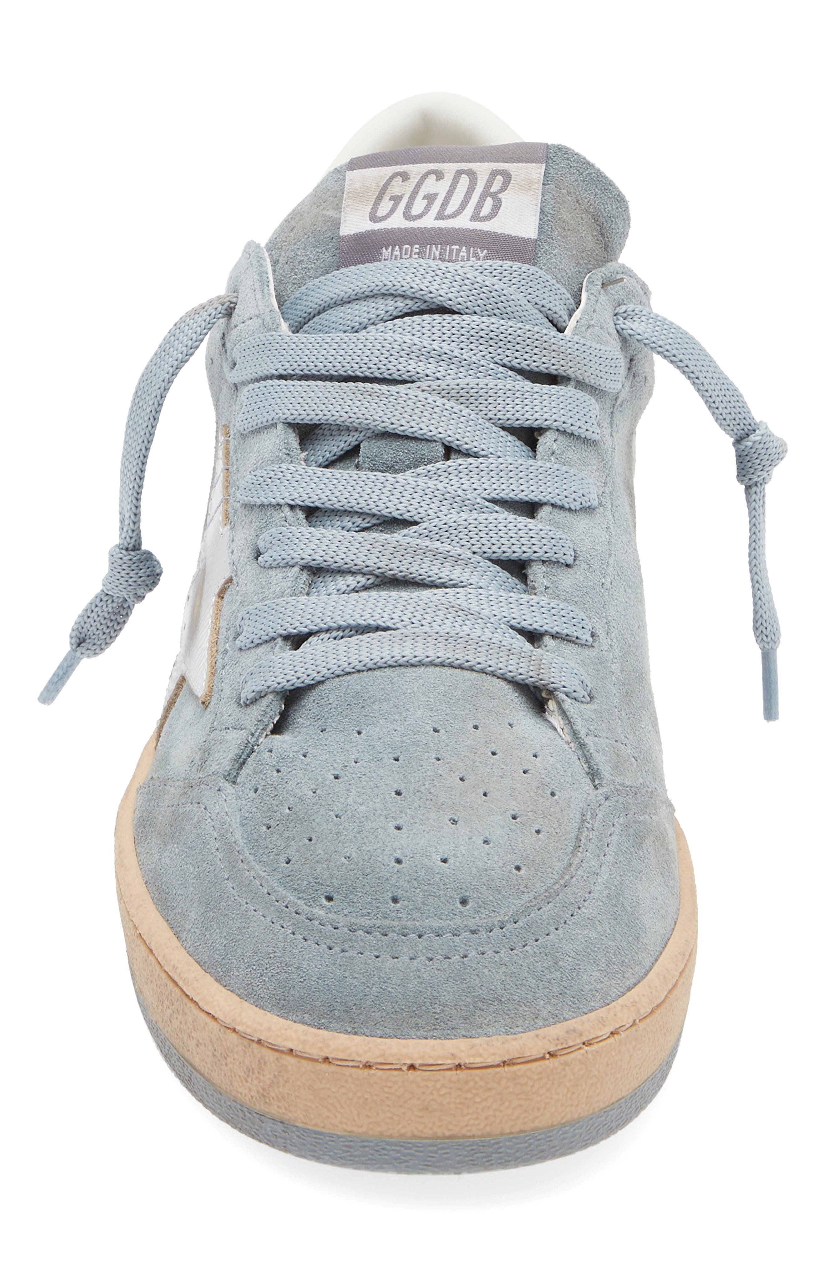 Golden Goose Ball Star Sneaker, Alternate, color, Blue/ Silver