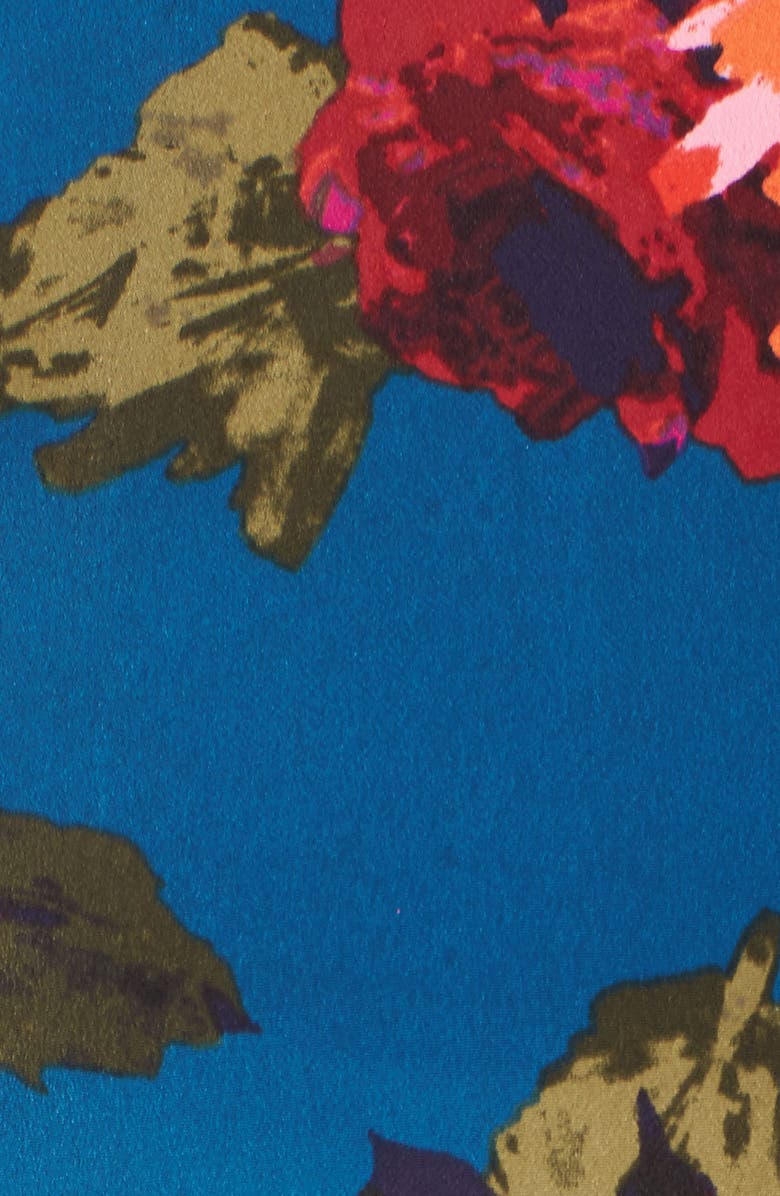 Maggy London Cold Shoulder Fit & Flare Dress, Alternate, color, 