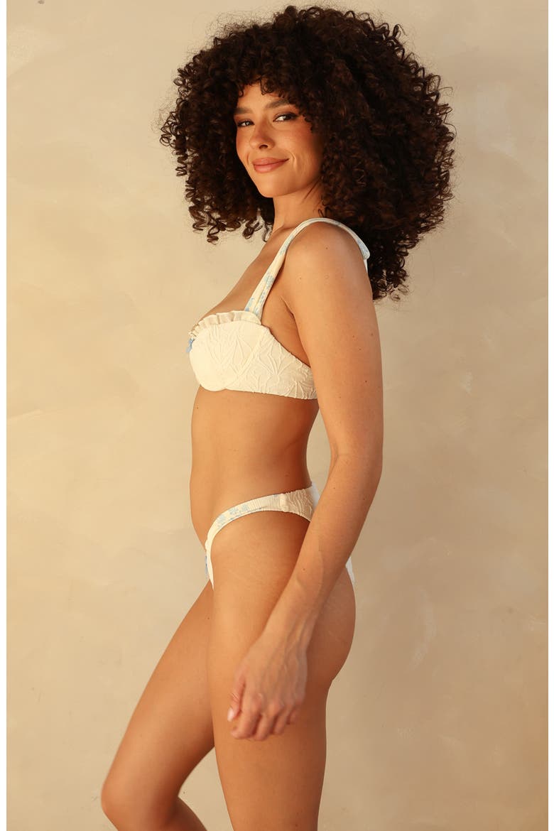 Honeymoon Super Cheeky Bikini Bottom, Alternate, color, Jasmine