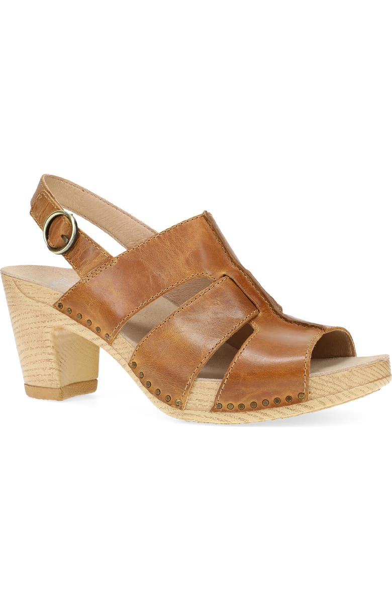 Dansko Tatiana Sandal, Main, color, Tan