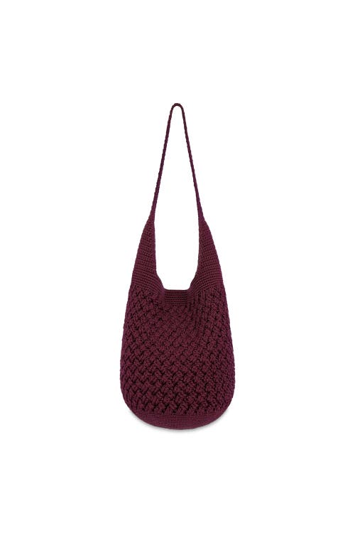 The Sak 120 Hobo Bag In Burgundy