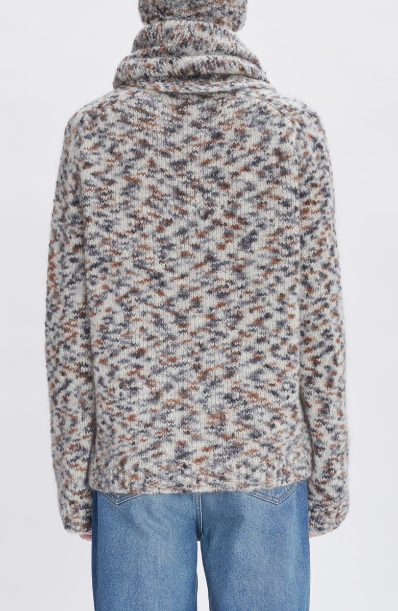 A.P.C. Heather Wool & Mohair Sweater, Alternate, color, 