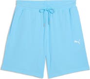 PUMA Wardrobe Essentials Relaxed Waffle Knit Shorts