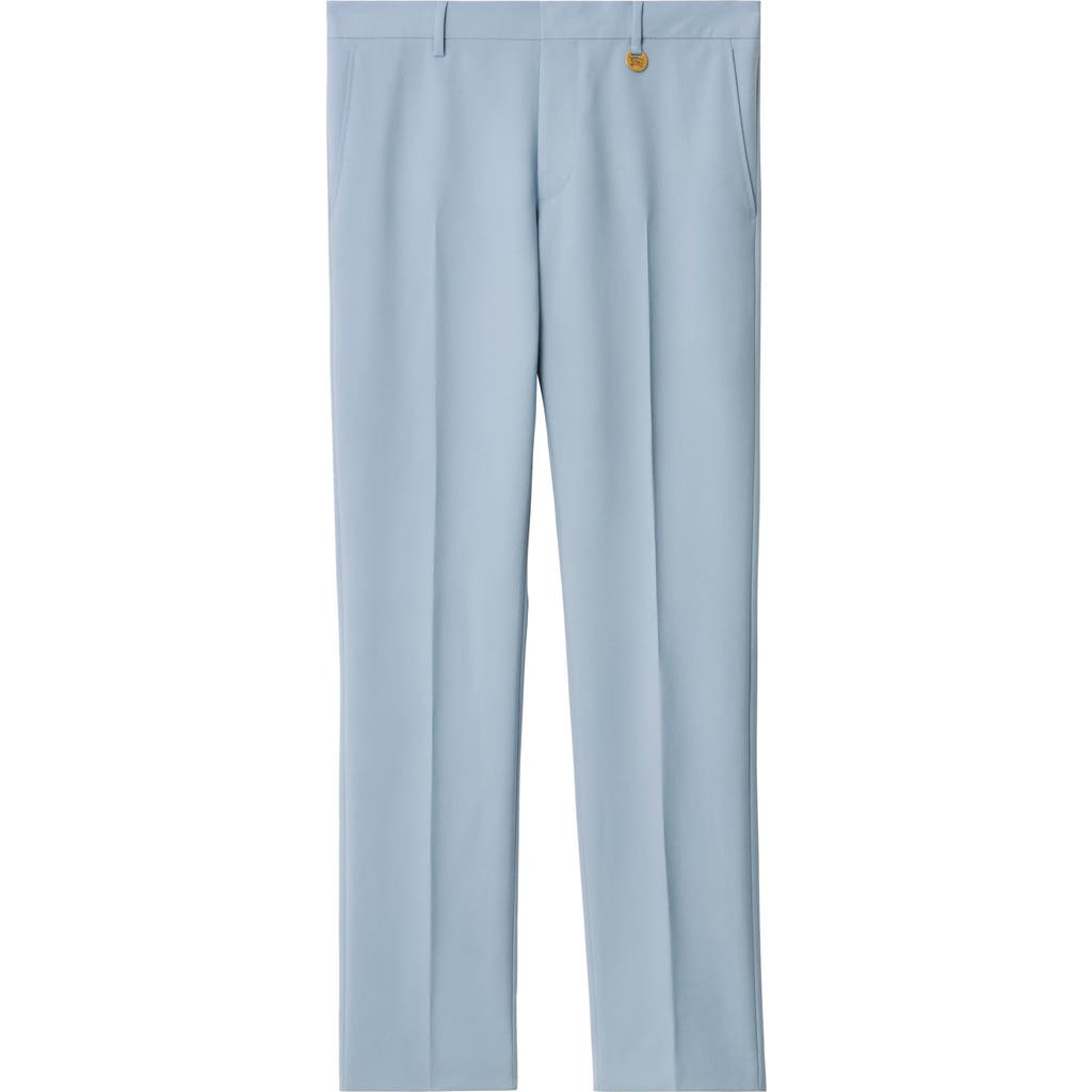 Burberry Wool Tailored Trousers In Gale