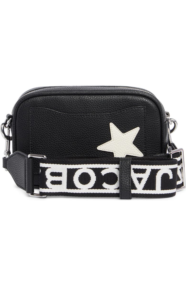 Marc Jacobs Star Patchwork Bold Flash Camera Bag, Alternate, color, Black Multi