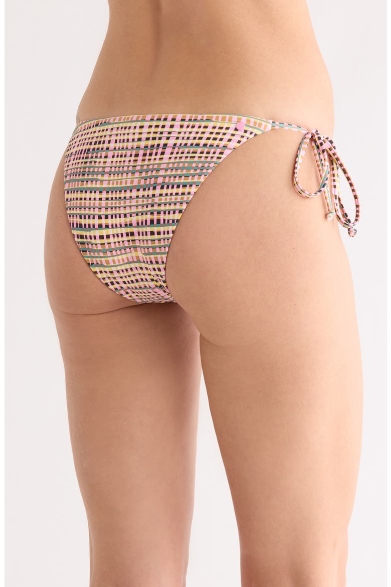 Crossed Path Bikini Bottoms, Alternate, color, PINK MULTI
