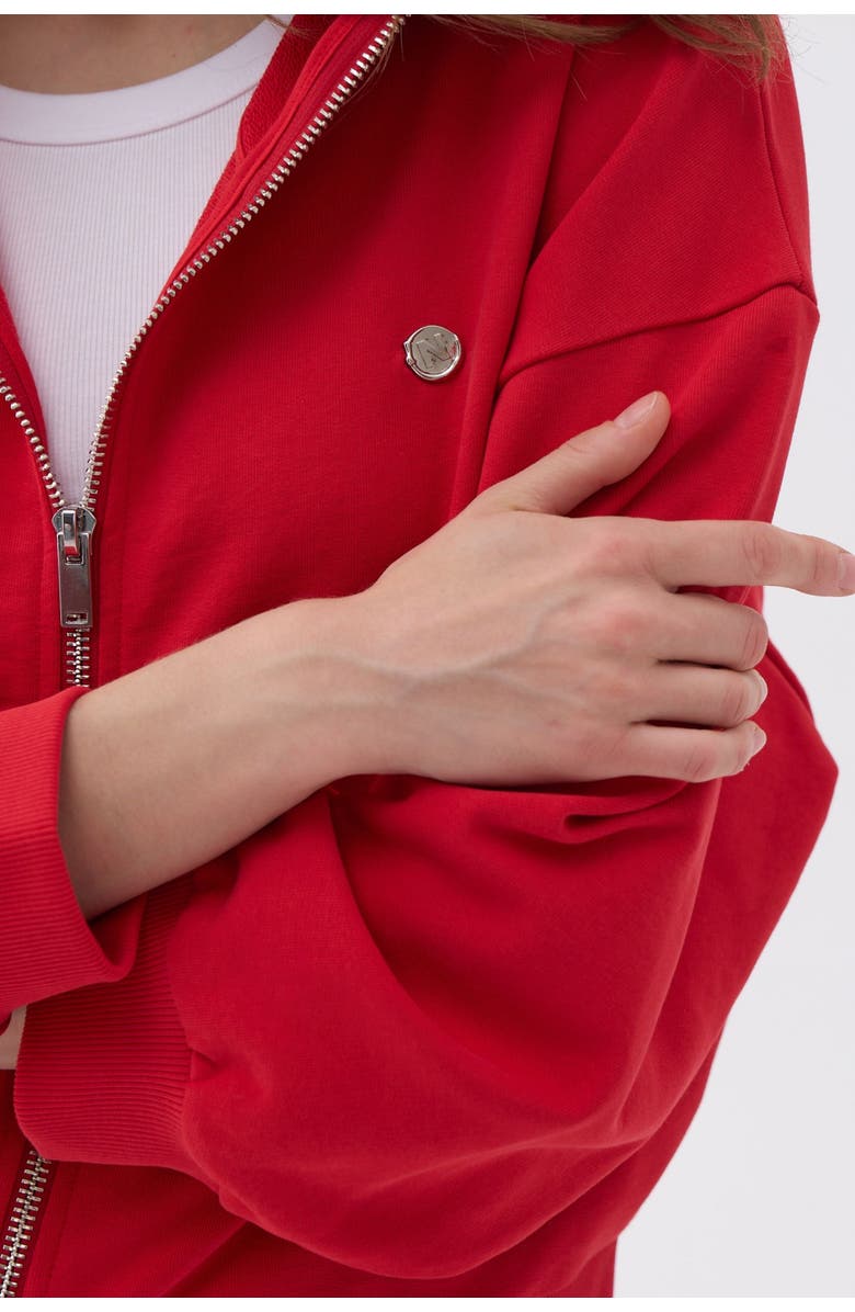 Nocturne Hooded Oversize Sweatshirt, Alternate, color, 