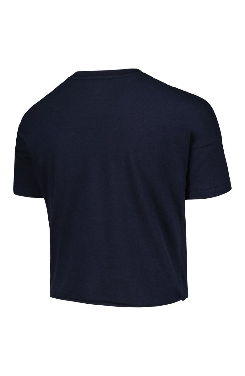 New Era Girls Youth New Era Navy Detroit Tigers Team Half Sleeve T-Shirt, Alternate, color, 