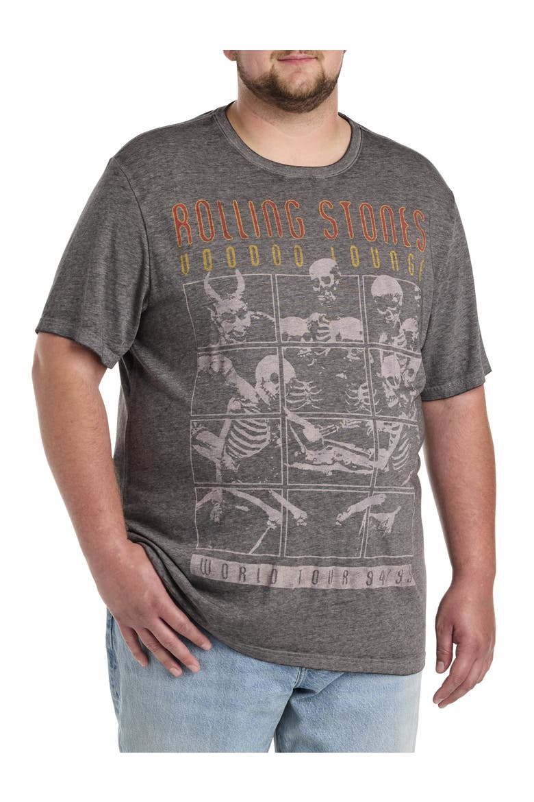 Big & Tall  Rolling Stones Voodoo Graphic Tee, Main, color, BLACK