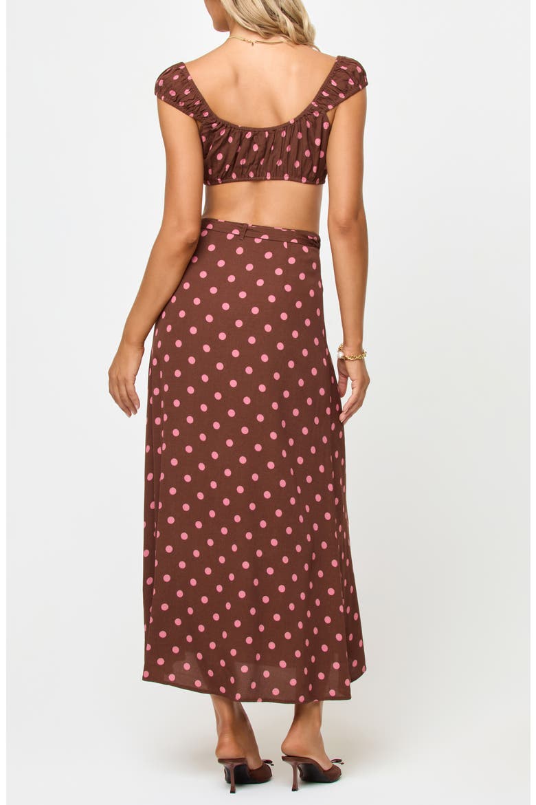 Ever Polka Dot Cover-Up Wrap Skirt, Alternate, color, ALOTTA POLKA DOT