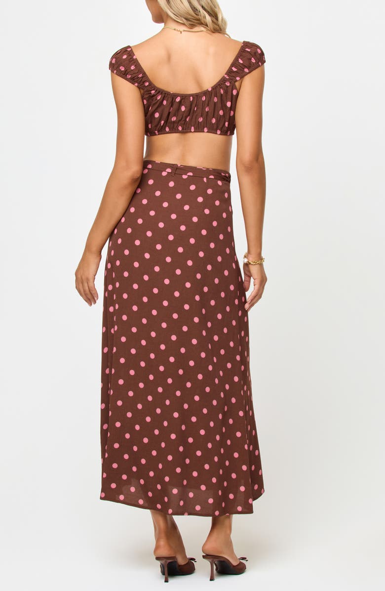 LSPACE Ever Polka Dot Cover-Up Wrap Skirt, Alternate, color, Alotta Polka Dot