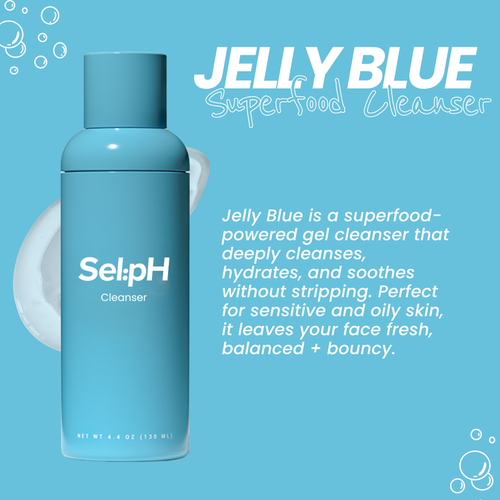 Selph Jelly Blue Superfood Cleanser