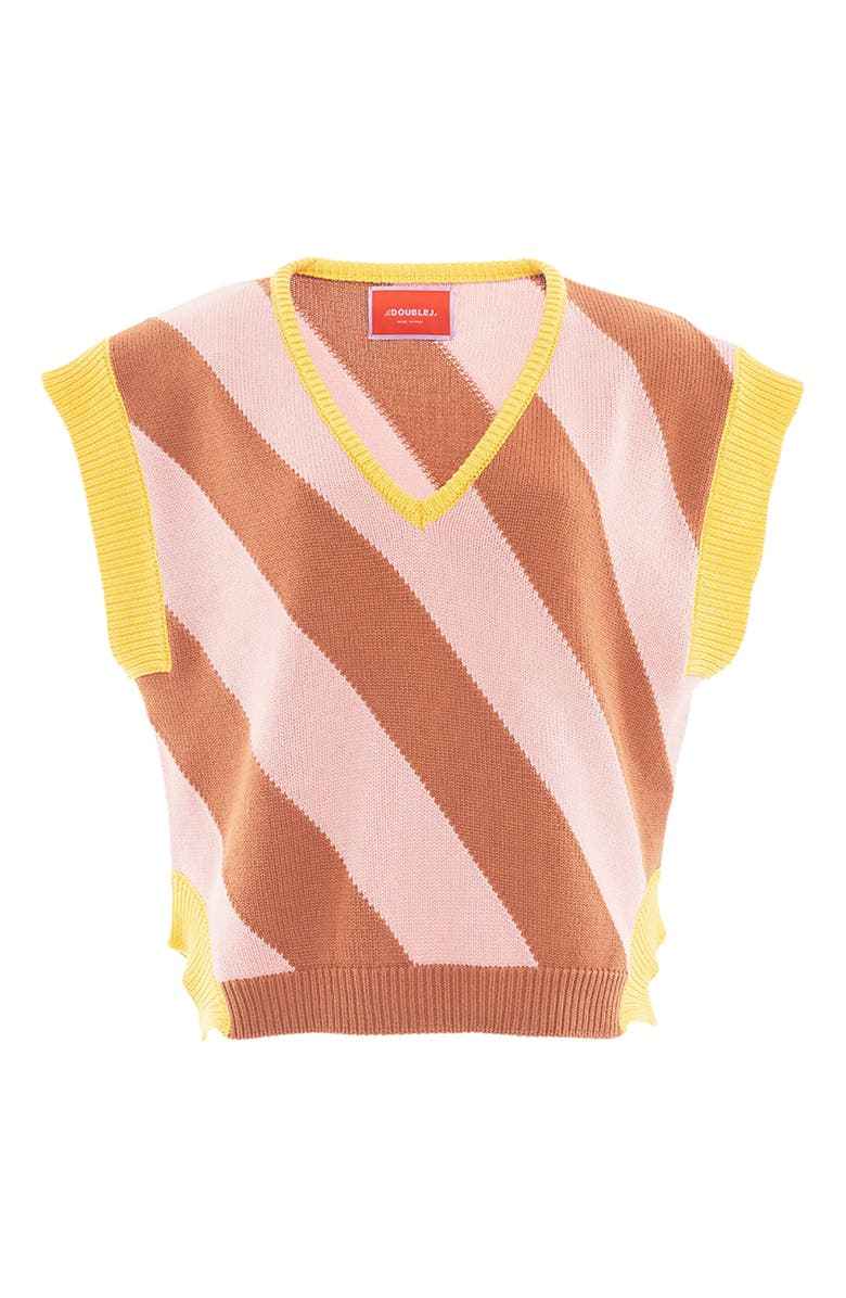 La DoubleJ Veneziana Gilet Pink, Alternate, color, Pink